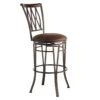 Marsol Brown Metal Swivel Barstool With Faux Leather Seat 2 Marsol Brown Metal Swivel Barstool With Faux Leather Seat -Family Home Furn Store marsol brown metal swivel barstool with faux leather seat