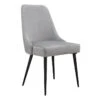 Mereen Velvet Dining Chair, Grey -Family Home Furn Store mereen velvet dining chair grey