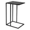 Metal C-Table, Grey -Family Home Furn Store metal c table grey