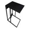 Metal C-Table With Usb Port, Black 2 Metal C-Table With Usb Port, Black -Family Home Furn Store metal c table with usb port black