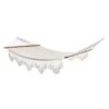 Outdoor Hammock With Lace Trim & Spreader Bars 1 Outdoor Hammock With Lace Trim & Spreader Bars -Family Home Furn Store outdoor hammock with lace trim spreader bars