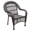 Outdoor Wicker Chair, Brown -Family Home Furn Store outdoor wicker chair brown