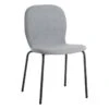 Preston Stackable Dining Chair, Light Grey -Family Home Furn Store preston stackable dining chair light grey