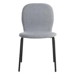 Preston Stackable Dining Chair, Light Grey 9 Preston Stackable Dining Chair, Light Grey -Family Home Furn Store preston stackable dining chair light grey 2