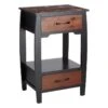 Providence 2-Drawer 1-Shelf Wood Side Table 1 Providence 2-Drawer 1-Shelf Wood Side Table -Family Home Furn Store providence 2 drawer 1 shelf wood side table