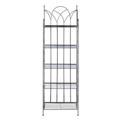 Providence 5-Tier Black Gothic Baker Rack With Metal Wire Shelves 9 Providence 5-Tier Black Gothic Baker Rack With Metal Wire Shelves -Family Home Furn Store providence 5 tier black gothic baker rack with metal wire shelves 1