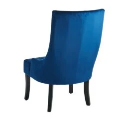 Providence Cassia Velvet Accent Chair, Navy Blue 9 Providence Cassia Velvet Accent Chair, Navy Blue -Family Home Furn Store providence cassia velvet accent chair navy blue 2
