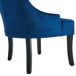 Providence Cassia Velvet Accent Chair, Navy Blue 11 Providence Cassia Velvet Accent Chair, Navy Blue -Family Home Furn Store providence cassia velvet accent chair navy blue 4