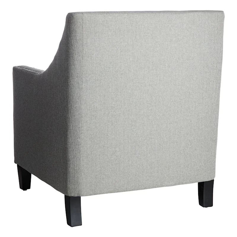 Providence Erica Studded Accent Chair, Grey 4 Providence Erica Studded Accent Chair, Grey - Image 2