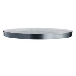 Providence Evening Mist Round Black Wooden Table Top & Base, Pedestal Sold Separately -Family Home Furn Store providence evening mist round black wooden table top base pedestal sold separately 2
