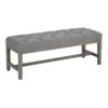 Providence Ferdinand Bench, Grey -Family Home Furn Store providence ferdinand bench grey