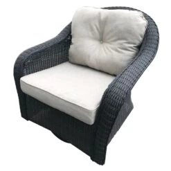 Providence Glendale Rattan Swivel Glider