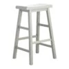 Providence Grey Saddle Backless Barstool, 29" -Family Home Furn Store providence grey saddle backless barstool 29
