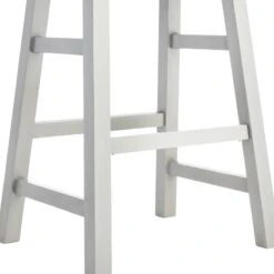 Providence Grey Saddle Backless Counter Stool, 24" 10 Providence Grey Saddle Backless Counter Stool, 24" -Family Home Furn Store providence grey saddle backless counter stool 24 3