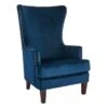 Providence Kori Accent Chair, Navy -Family Home Furn Store providence kori accent chair navy