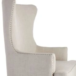 Providence Kori Accent Chair, Taupe -Family Home Furn Store providence kori accent chair taupe 3