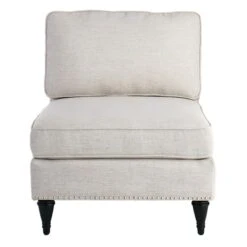 Providence Logan Slipper Chair, Grey -Family Home Furn Store providence logan slipper chair grey 2