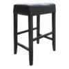 Providence Madison Black Backless Barstool, 29" 2 Providence Madison Black Backless Barstool, 29" -Family Home Furn Store providence madison black backless barstool 29
