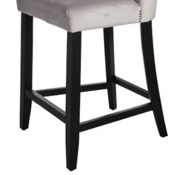 Providence Ring Back Counter Stool, Grey 11 Providence Ring Back Counter Stool, Grey -Family Home Furn Store providence ring back counter stool grey 4