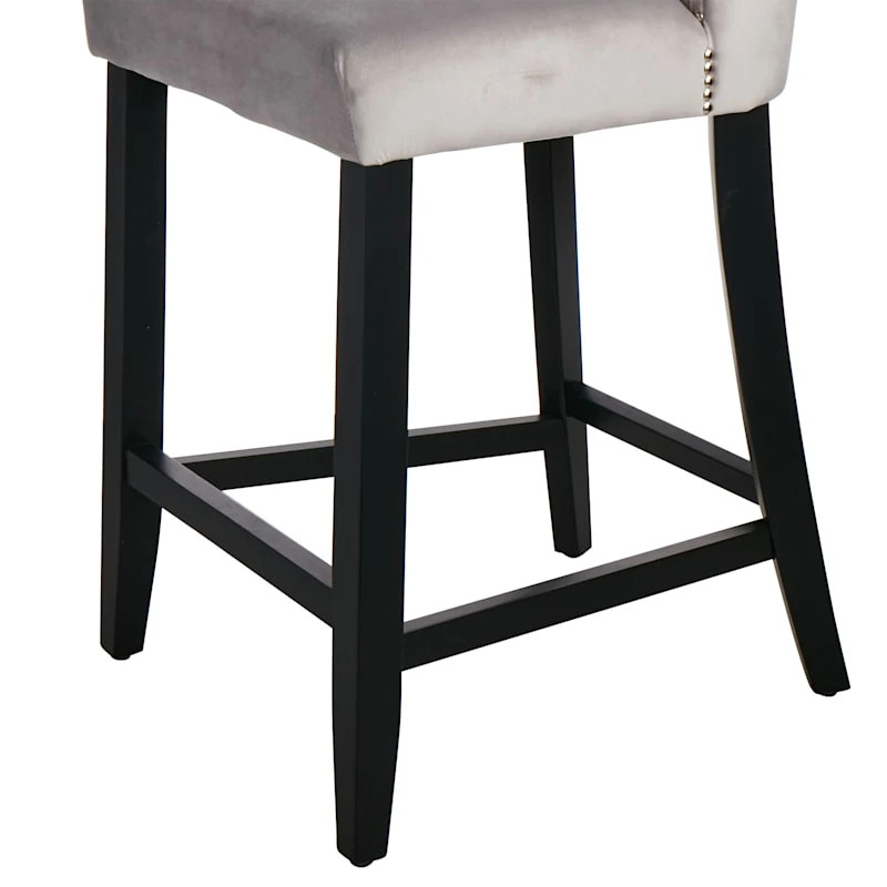 Providence Ring Back Counter Stool, Grey 7 Providence Ring Back Counter Stool, Grey - Image 5