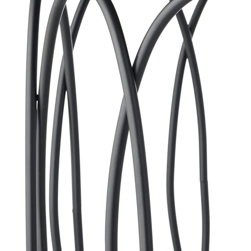 Providence Round Wood Top With Oval Metal Table, Small 6 Providence Round Wood Top With Oval Metal Table, Small - Image 4