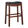 Providence Rylan Backless Barstool, Walnut -Family Home Furn Store providence rylan backless barstool walnut