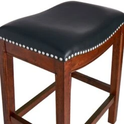 Providence Rylan Backless Counter Stool, Walnut -Family Home Furn Store providence rylan backless counter stool walnut 2