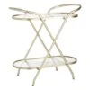 Providence Sinclair Gold Metal Bar Cart -Family Home Furn Store providence sinclair gold metal bar cart