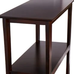 Providence Theodore Brown 3-Tier Thick Leg Bookshelf, 29" -Family Home Furn Store providence theodore brown 3 tier thick leg bookshelf 29 2