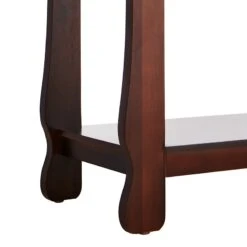 Providence Theodore Brown 3-Tier Thick Leg Bookshelf, 29" -Family Home Furn Store providence theodore brown 3 tier thick leg bookshelf 29 3