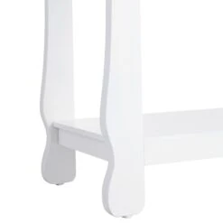 Providence Theodore White 3-Tier Thick Leg Bookshelf, 29" -Family Home Furn Store providence theodore white 3 tier thick leg bookshelf 29 3