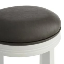 Providence Victoria Backless Barstool, White 10 Providence Victoria Backless Barstool, White -Family Home Furn Store providence victoria backless barstool white 3