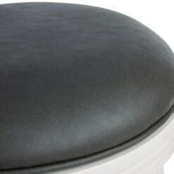 Providence Victoria Backless Counter Stool, White -Family Home Furn Store providence victoria backless counter stool white 3