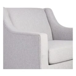 Providence Wells Accent Chair, Light Grey -Family Home Furn Store providence wells accent chair light grey 3