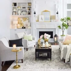 Providence Wells Accent Chair, Light Grey -Family Home Furn Store providence wells accent chair light grey 4