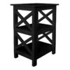 Providence Xavier Accent Table, Black 1 Providence Xavier Accent Table, Black -Family Home Furn Store providence xavier accent table black