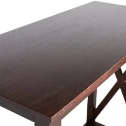 Providence Xavier Brown Console End Table, 30" -Family Home Furn Store providence xavier brown console end table 30 3