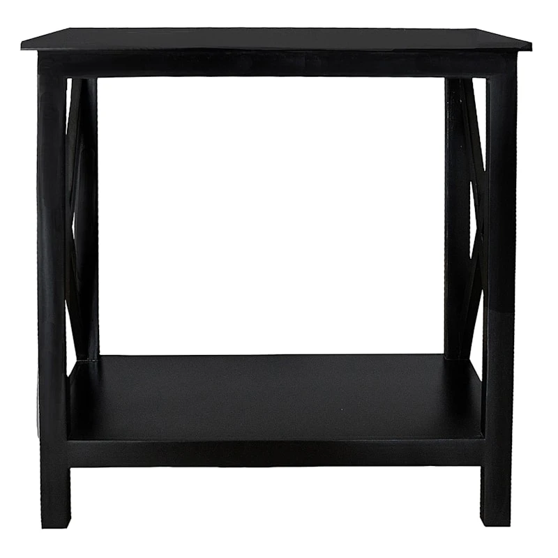 Providence Xavier Console Table, Black 4 Providence Xavier Console Table, Black - Image 2