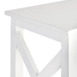 Providence Xavier White 3-Tier Bookshelf, 29" -Family Home Furn Store providence xavier white 3 tier bookshelf 29 4