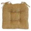 Reese Chenille Gold Chair Pad -Family Home Furn Store reese chenille gold chair pad