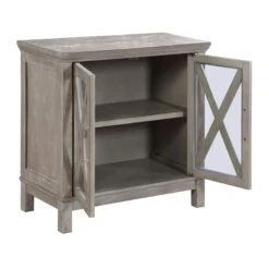 Rowan 2-Drawer Grey Cabinet -Family Home Furn Store rowan 2 drawer grey cabinet 2