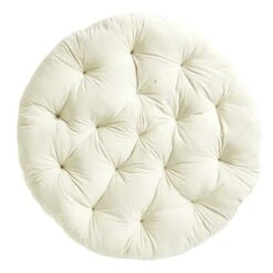 Sherpa Papasan, Cream -Family Home Furn Store sherpa papasan cream 3