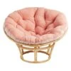 Sherpa Papasan, Peach -Family Home Furn Store sherpa papasan peach