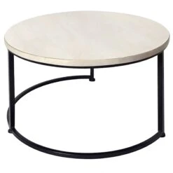 Square Wood Top Plant Stand With Brown Twist Metal Leg, Large -Family Home Furn Store square wood top plant stand with brown twist metal leg large 2