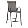 Stackable Black Sling Patio Barstool -Family Home Furn Store stackable black sling patio barstool