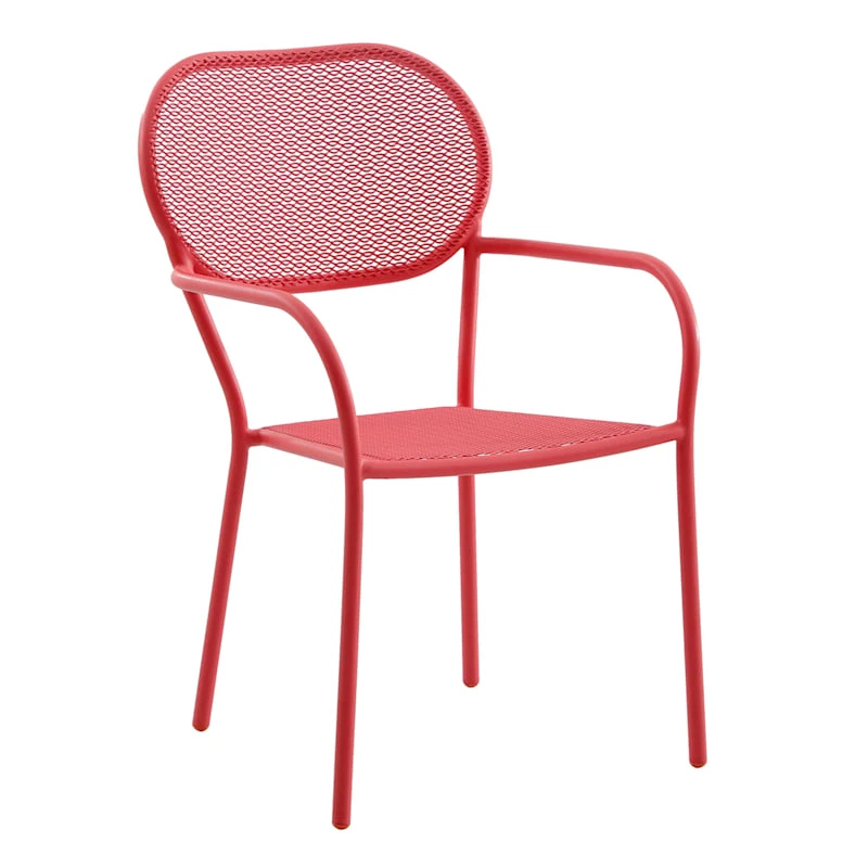 Sunny Club Coral Mesh Steel Outdoor Chair 3 Sunny Club Coral Mesh Steel Outdoor Chair