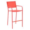Sunny Club Coral Textilene Stackable Outdoor Barstool 2 Sunny Club Coral Textilene Stackable Outdoor Barstool -Family Home Furn Store sunny club coral textilene stackable outdoor barstool