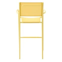 Sunny Club Light Yellow Textilene Stackable Outdoor Barstool 11 Sunny Club Light Yellow Textilene Stackable Outdoor Barstool -Family Home Furn Store sunny club light yellow textilene stackable outdoor barstool 4
