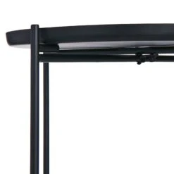Tate Tray Side Table, Black -Family Home Furn Store tate tray side table black 3