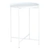 Tate Tray Side Table, White -Family Home Furn Store tate tray side table white